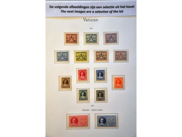 collection 1929-2005 */** including better sets and mini sheet no. 1 in 2 Leuchtturm albums 