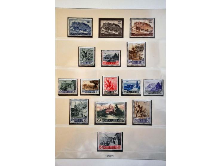 collection 1877-2008 partly double collected (*/** and used) with better ex. and sets (Garibaldi * and cancelled, Zeppelin ov