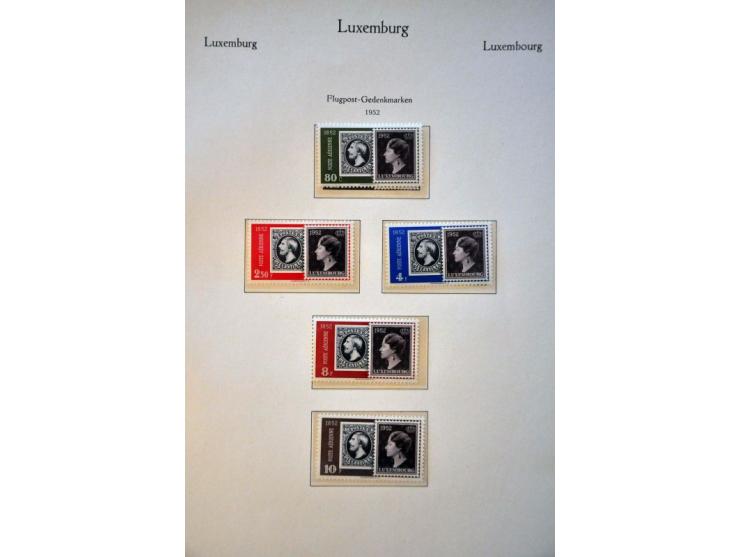 collection 1852-1973 mainly */** with better material including Intellectuals and minisheet no. 1 in KaBe binder