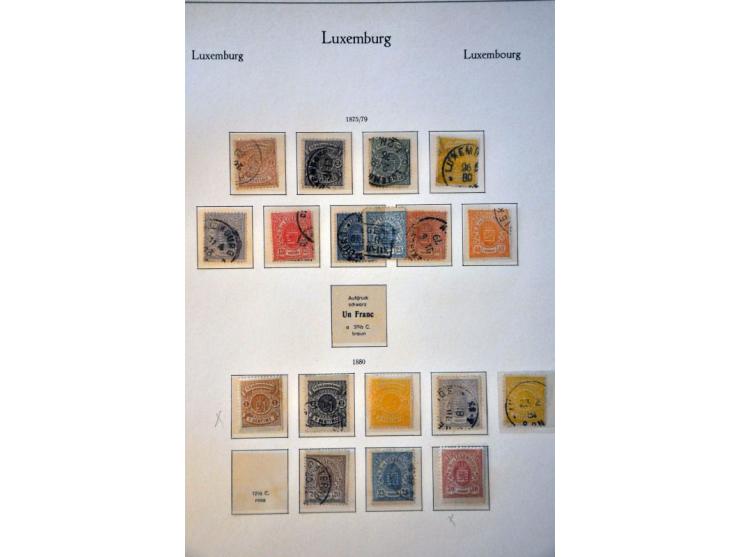 collection 1852-1973 mainly */** with better material including Intellectuals and minisheet no. 1 in KaBe binder