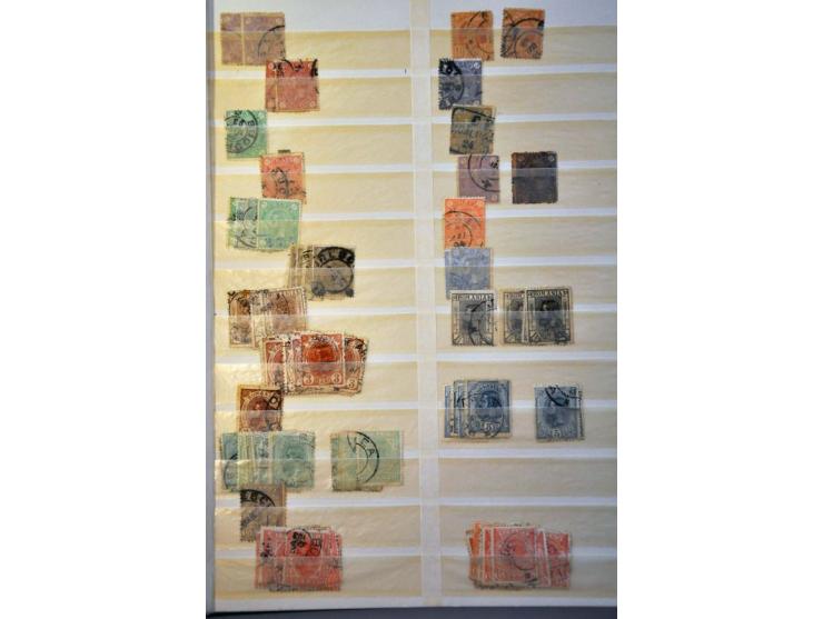 stock mainly used until 1940 in 2 stockbooks