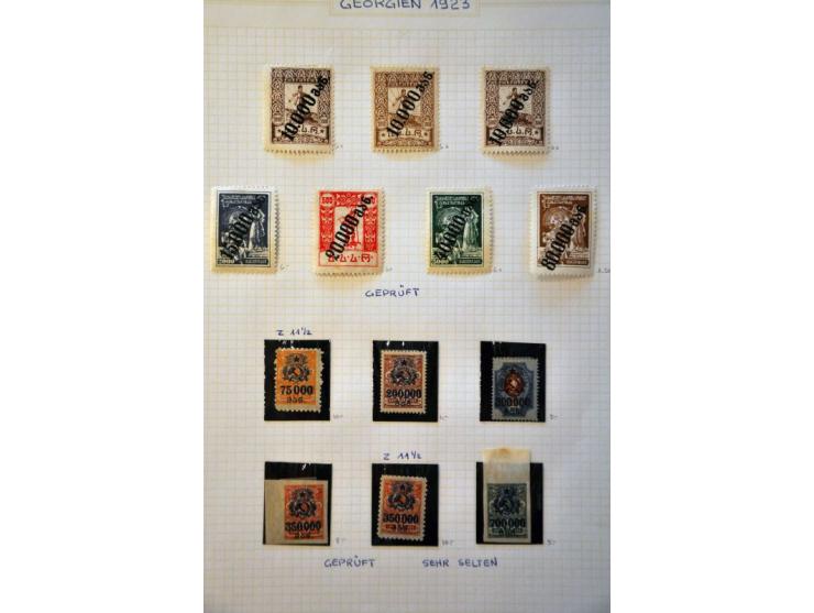 small collection 1866-1939 including some Territories and Civil War in album