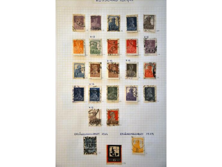 small collection 1866-1939 including some Territories and Civil War in album