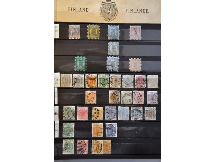 collection used with better older material in mixed quality stockbook