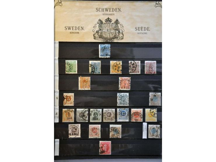 collection used with better older material in mixed quality stockbook