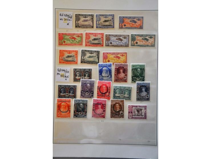 better classics and sets including not issued Isabella I 12 cuartos orange Edifil no. NE1 (former NE1A) with 2019 Comex certi
