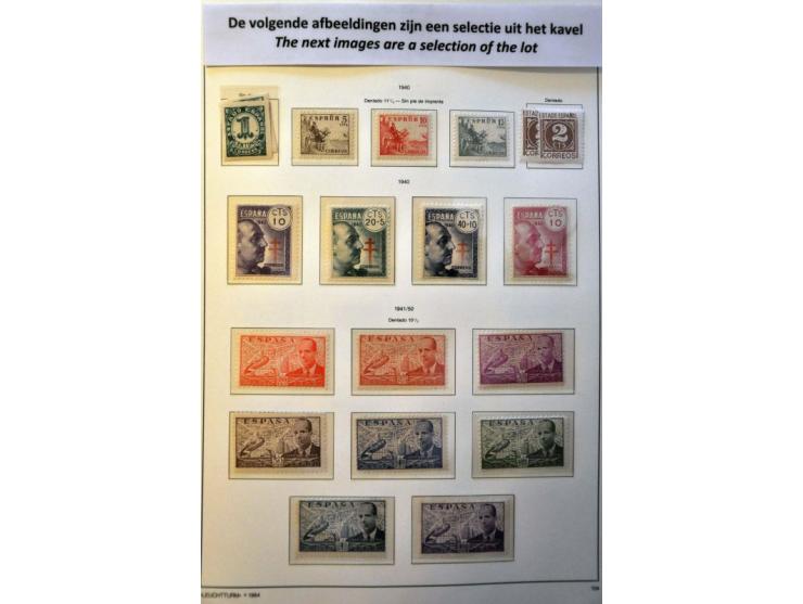 collection 1940-2000 mainly ** with better series and sets including Mi. 841-857A *, 948-949 *, 975-982 **, 1019-1020 ** etc.
