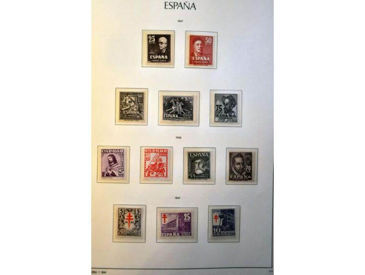 collection 1940-2000 mainly ** with better series and sets including Mi. 841-857A *, 948-949 *, 975-982 **, 1019-1020 ** etc.