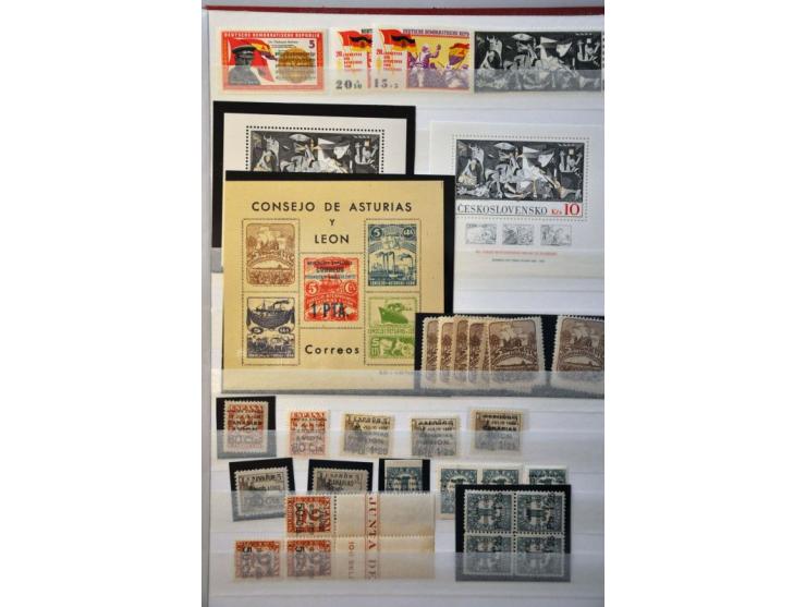 including classics and Civil War in stockbook