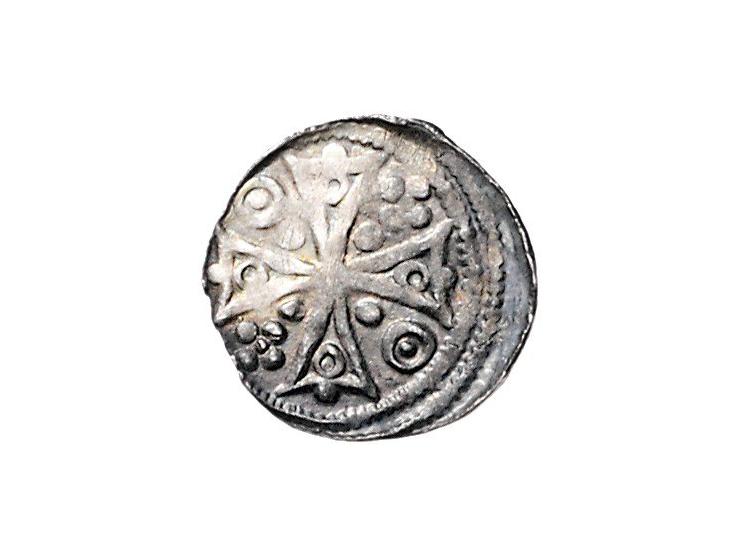 Provinciaal Vilvoorde denier (1210-1235) (emissies met uitsluitend stedelijke symbolen ca. 1210-1280) Vanhoudt G123 AG 12mm 0