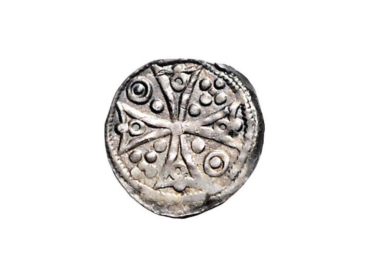 Provinciaal Vilvoorde denier (1210-1235) (emissies met uitsluitend stedelijke symbolen ca. 1210-1280) Vanhoudt G123 AG 12mm 0
