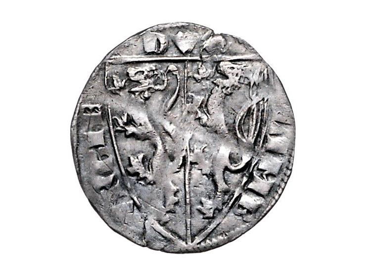Provinciaal Jan II (1294-1312) sterling z.j.(1309-12) AG 1,32gr ZF