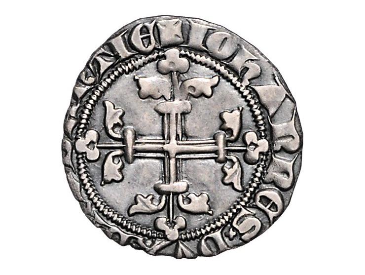 Provinciaal Dubbele Sterling St. Michael, ´zilveren engel' AG 1,82gr W. 260 ZF