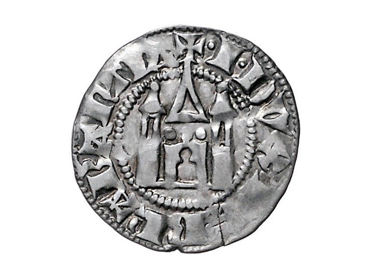 Provinciaal Jan II (1294-1312) Sterling Brussel AG 1,38gr W. 307 ZF+
