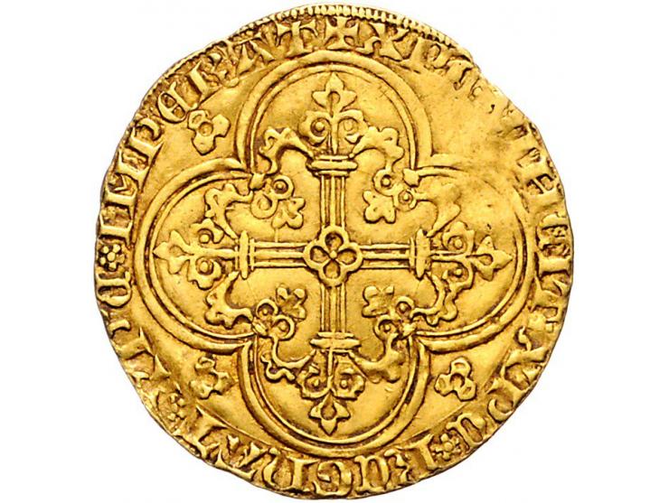 Provinciaal Franc a cheval d'Or AU 3,82gr W. 391 ZF+
