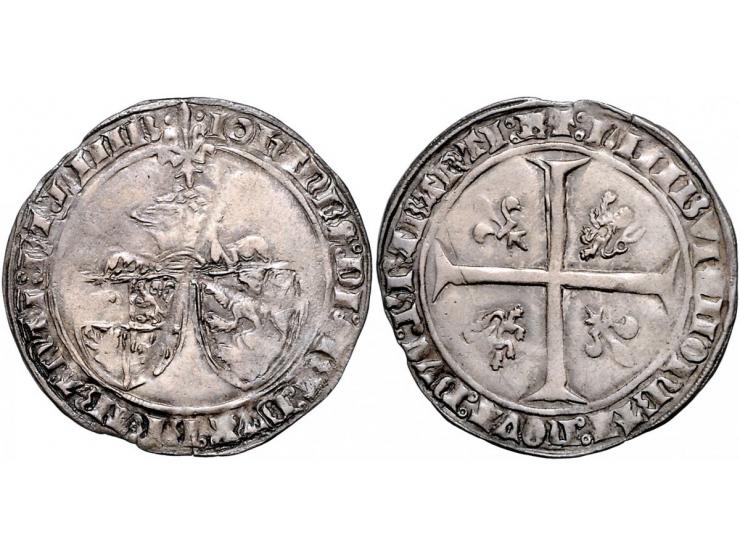 Provinciaal Jan IV (1415-1427) Dubbele penninck AG W. 443v ZF+