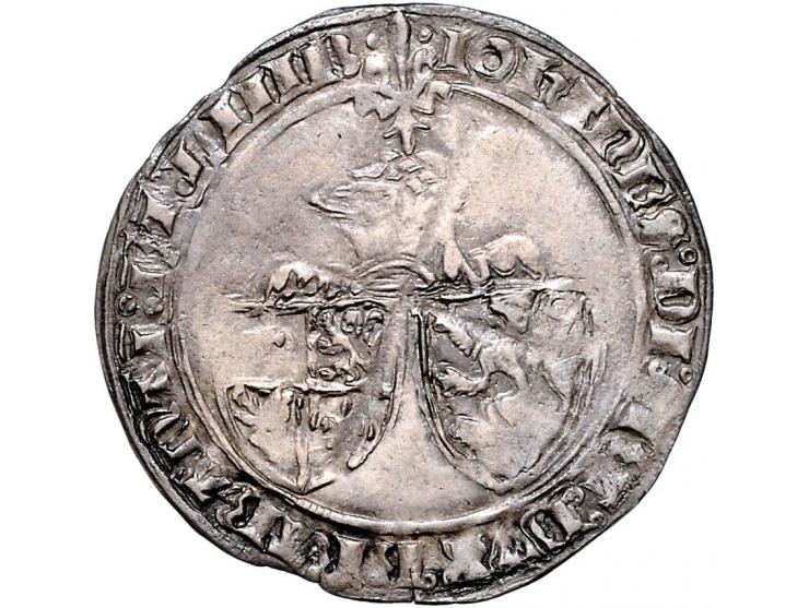 Provinciaal Jan IV (1415-1427) Dubbele penninck AG W. 443v ZF+