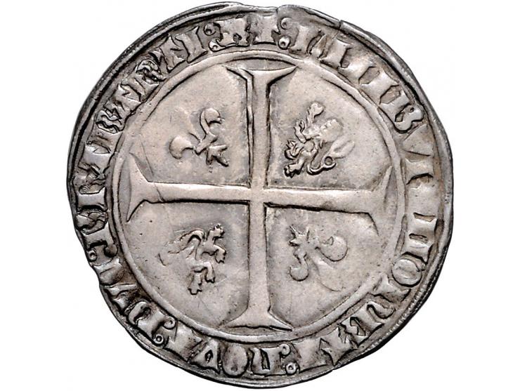 Provinciaal Jan IV (1415-1427) Dubbele penninck AG W. 443v ZF+
