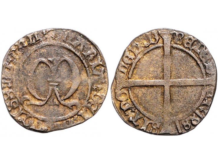 Provinciaal 4 mijten 1481 AE 2,96gr W. 428v ZF-