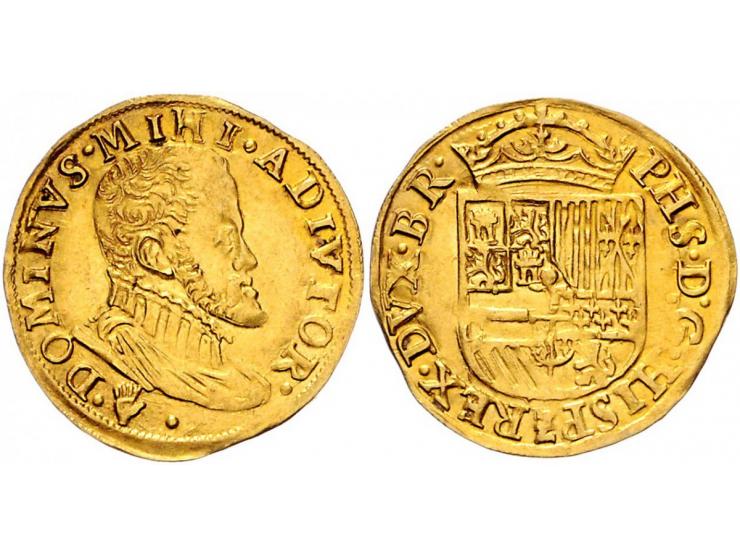 Provinciaal ½ Gouden reaal var. BR. AU 3,45gr W. 701v PR