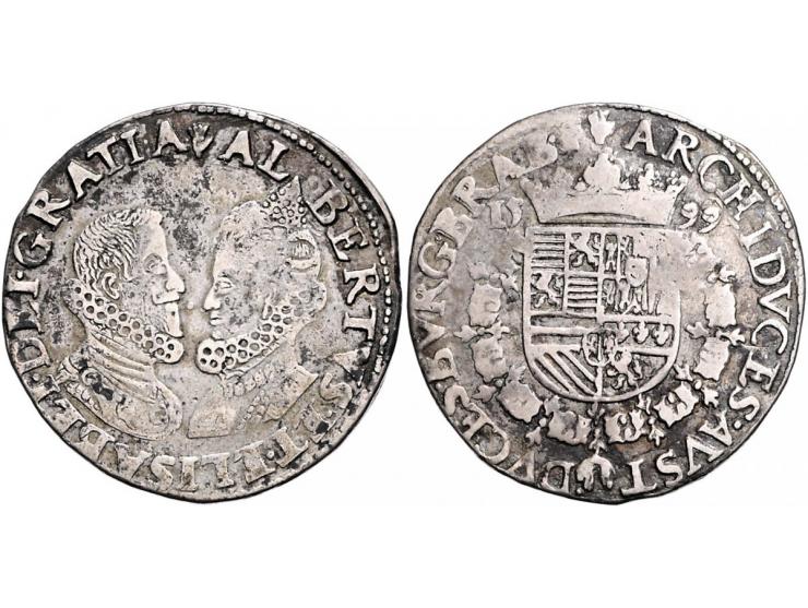 Provinciaal Florin dªArgent 1599 Antwerpen AG 13,18gr W. 901 ZF-