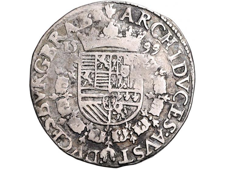 Provinciaal Florin dªArgent 1599 Antwerpen AG 13,18gr W. 901 ZF-