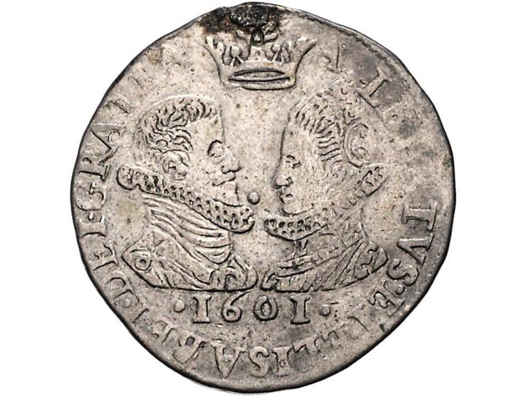 Provinciaal ½ Florin dªArgent 1601 Antwerpen AG 8,39gr W. 902 ZF-