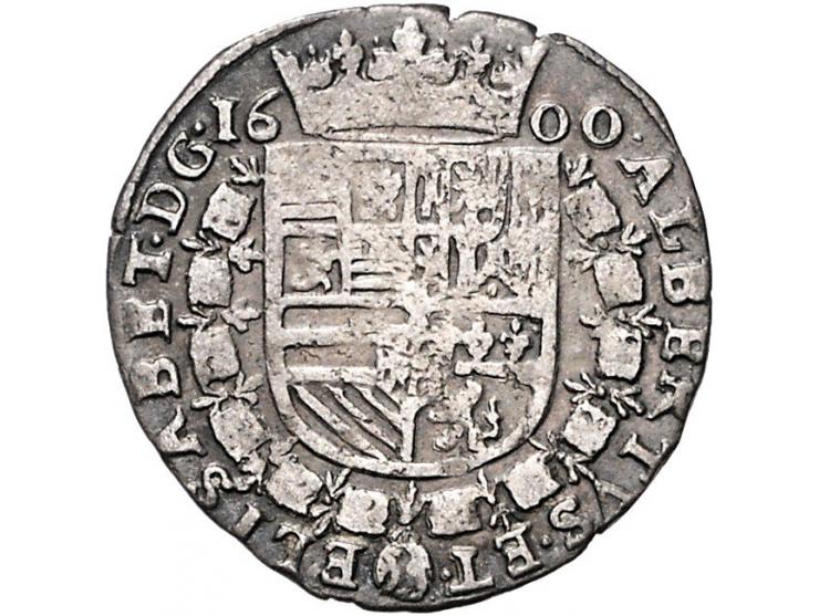 Provinciaal 1/8 Florin dªArgent 1600 Antwerpen AG 3,02gr W. 903 ZF