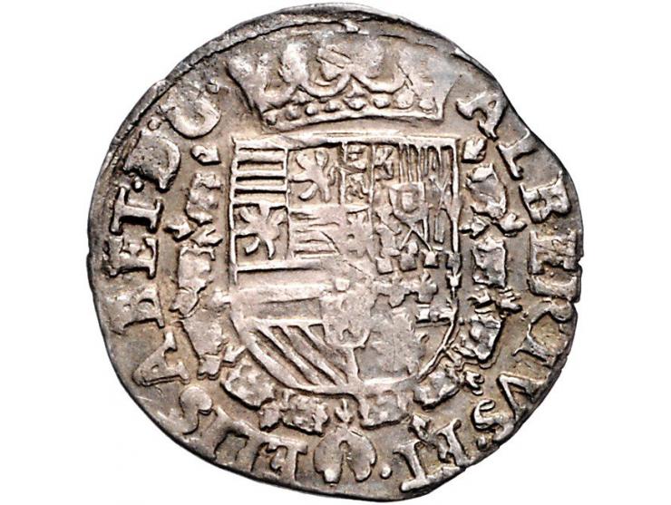 Provinciaal Reaal of 5 sols Antwerpen z.j. AG 3,00gr W. 908 ZF+