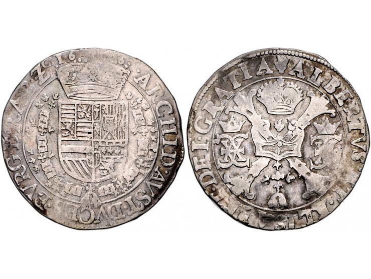 Provinciaal Patagon Antwerpen 1616 AG 27,51gr W. 913 ZF-