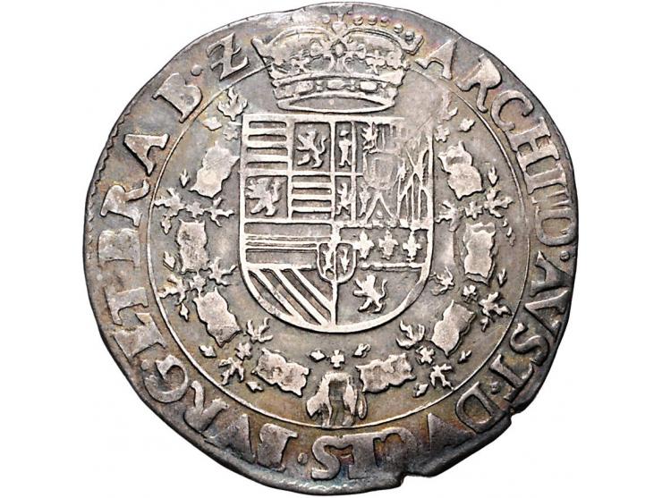 Provinciaal ½ Patagon Antwerpen 1619 (BRAB.Z) AG 13,91gr W. 914 ZF-
