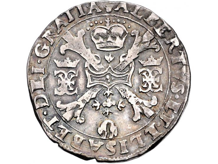 Provinciaal ½ Patagon Antwerpen 1619 (BRAB.Z) AG 13,91gr W. 914 ZF-
