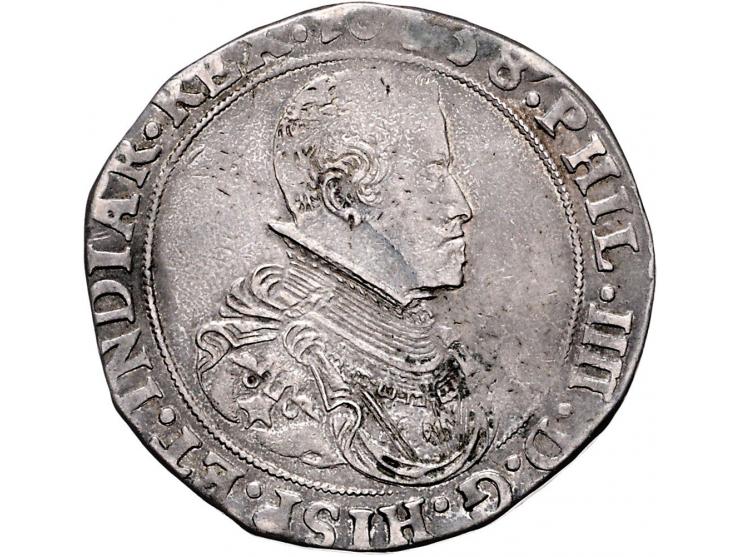 Provinciaal Dukaton Antwerpen 1638 Variant BRAR AG 28,30gr W. F-ZF