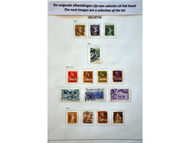 collection 1862-2012 mainly face value in 2 Davo albums and stockbook