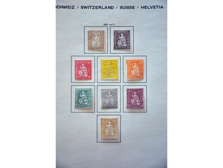 collection 1862-2013 used in 3 binders, album and envelope