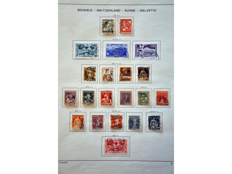 collection 1862-2013 used in 3 binders, album and envelope