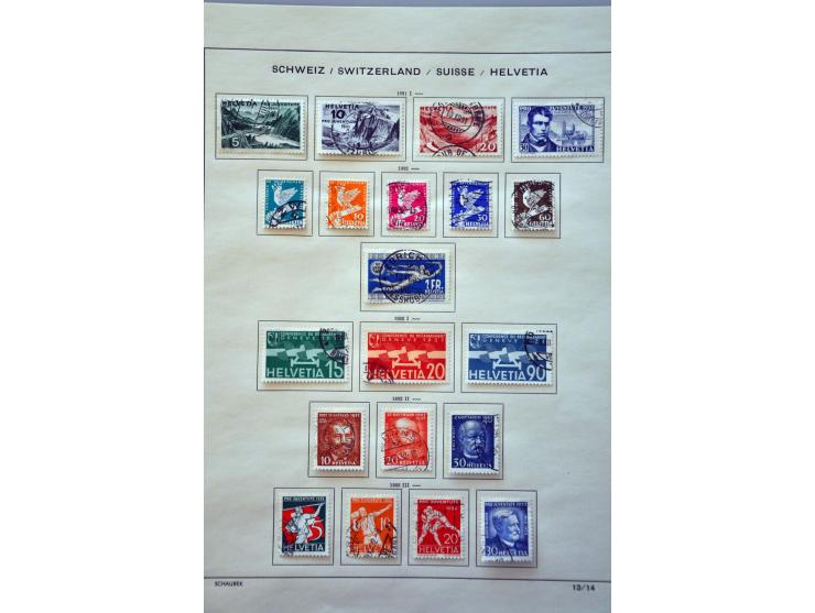 collection 1862-2013 used in 3 binders, album and envelope