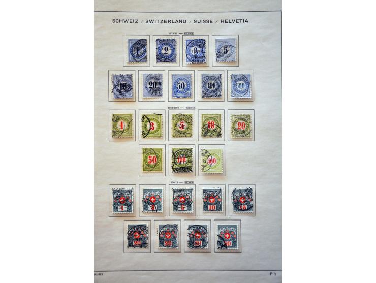 collection 1862-2013 used in 3 binders, album and envelope