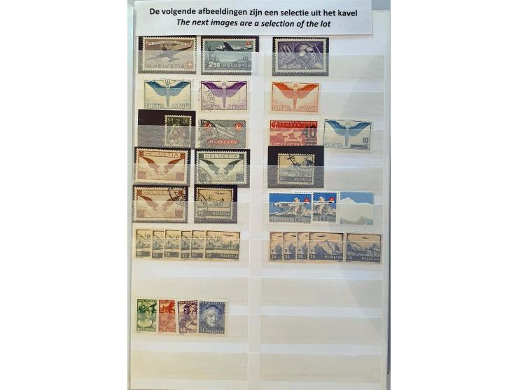 used and */** with better material from a.o. France (Philatec sheet), Germany (Polarfahrt with forged cancels), Switzerland e