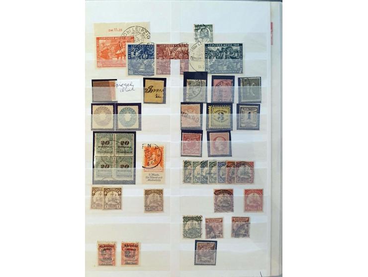 used and */** with better material from a.o. France (Philatec sheet), Germany (Polarfahrt with forged cancels), Switzerland e