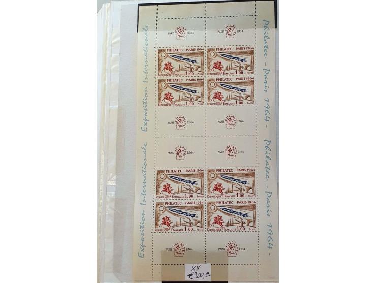used and */** with better material from a.o. France (Philatec sheet), Germany (Polarfahrt with forged cancels), Switzerland e