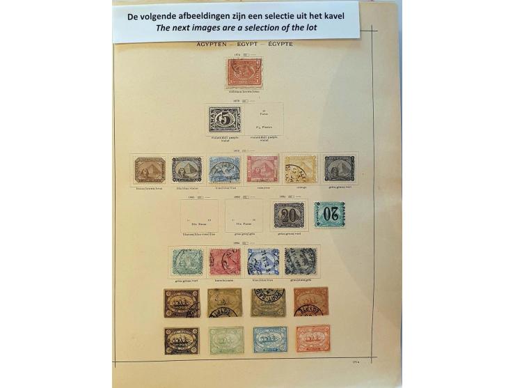 collection until 1926 in Schaubek album
