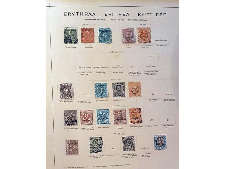 collection until 1926 in Schaubek album