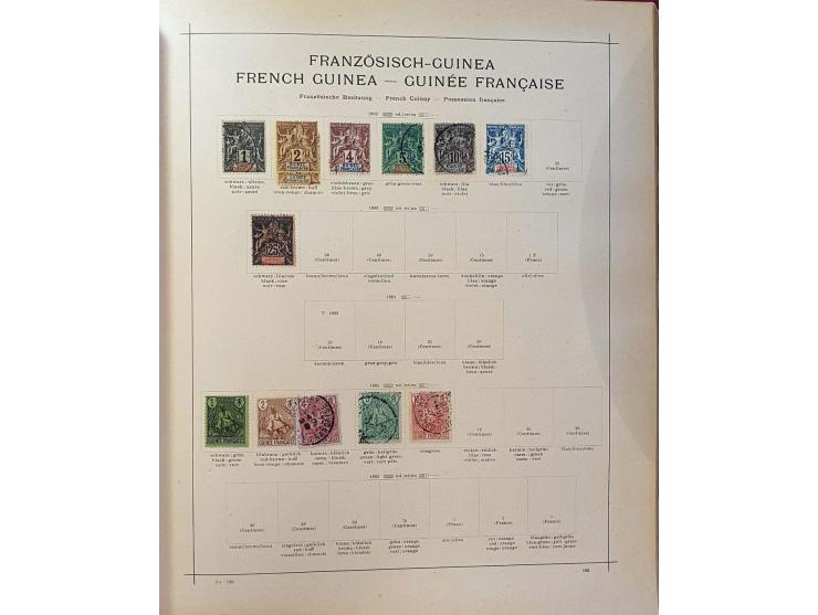 collection until 1926 in Schaubek album