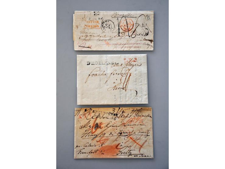 some hundreds of pre philatelic letters Austria, Switzerland, USA, Netherlands etc.