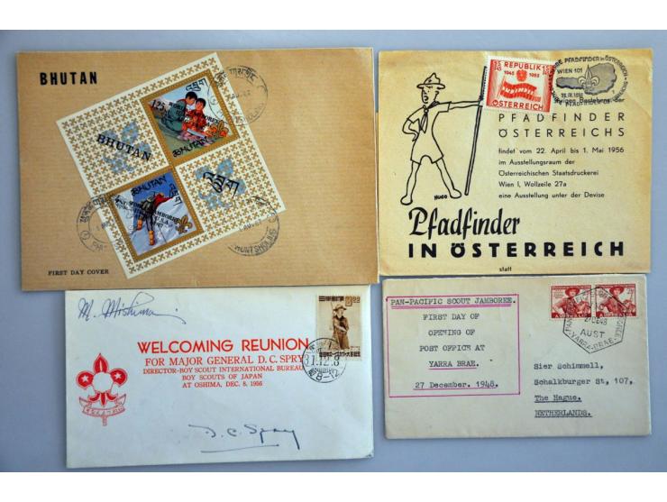 about 190 mainly illustrated covers with better items in small box