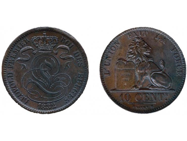 Belgium 10 centimes 1832 PR