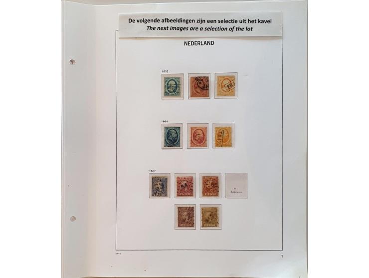 collectie 1852-1999 gestempeld, vanaf 1907 meest */** in deels gemengde kwaliteit met betere ex. (o.a. nrs. 104-105, 130-131)