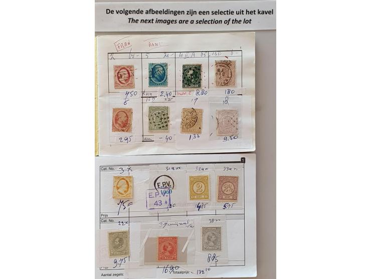 20 rondzendboekjes vanaf 1852 waarbij beter materiaal in doosje