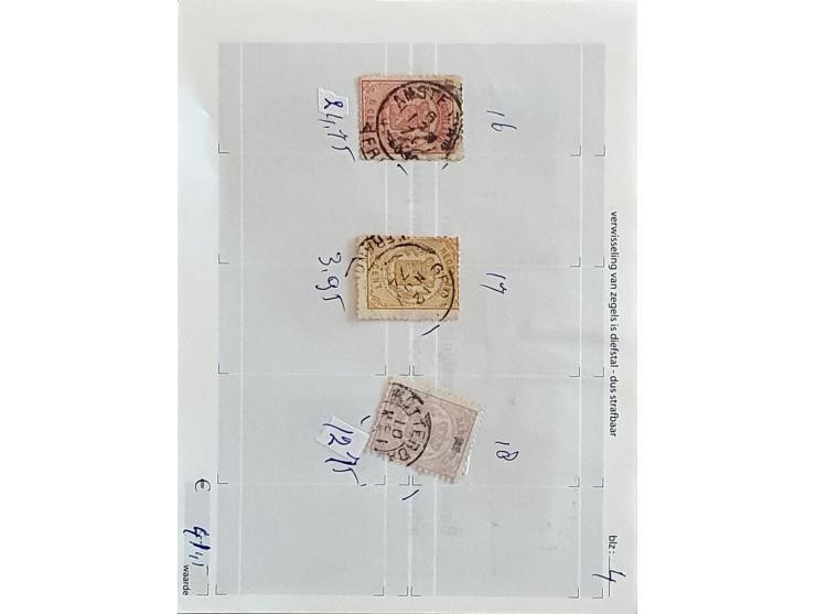 20 rondzendboekjes vanaf 1852 waarbij beter materiaal in doosje